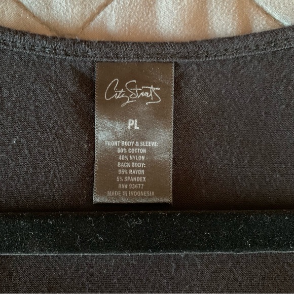 Black Lace Sheer Blouse - Picture 8 of 15